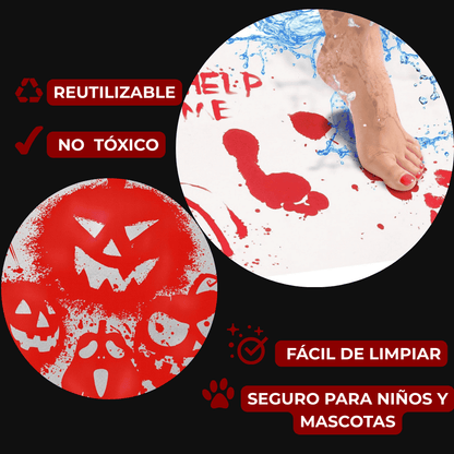 Alfombra de Baño Huellas Fantasma