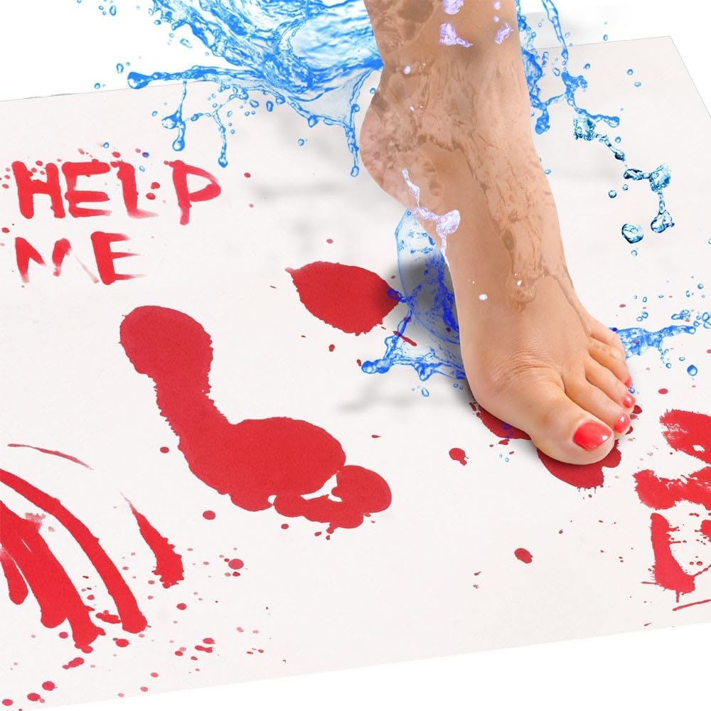 Alfombra de Baño Huellas Fantasma